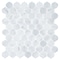 Andova Tiles SAMPLE Dayberry 15 x 15 Marble Arabesque Wall  Floor Mosaic Tile SAM-ANDDAY142 - alternate 1